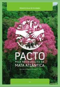 Capa Relatório de Atividades 2021 - Pacto pela Restauração da Mata Atlântica