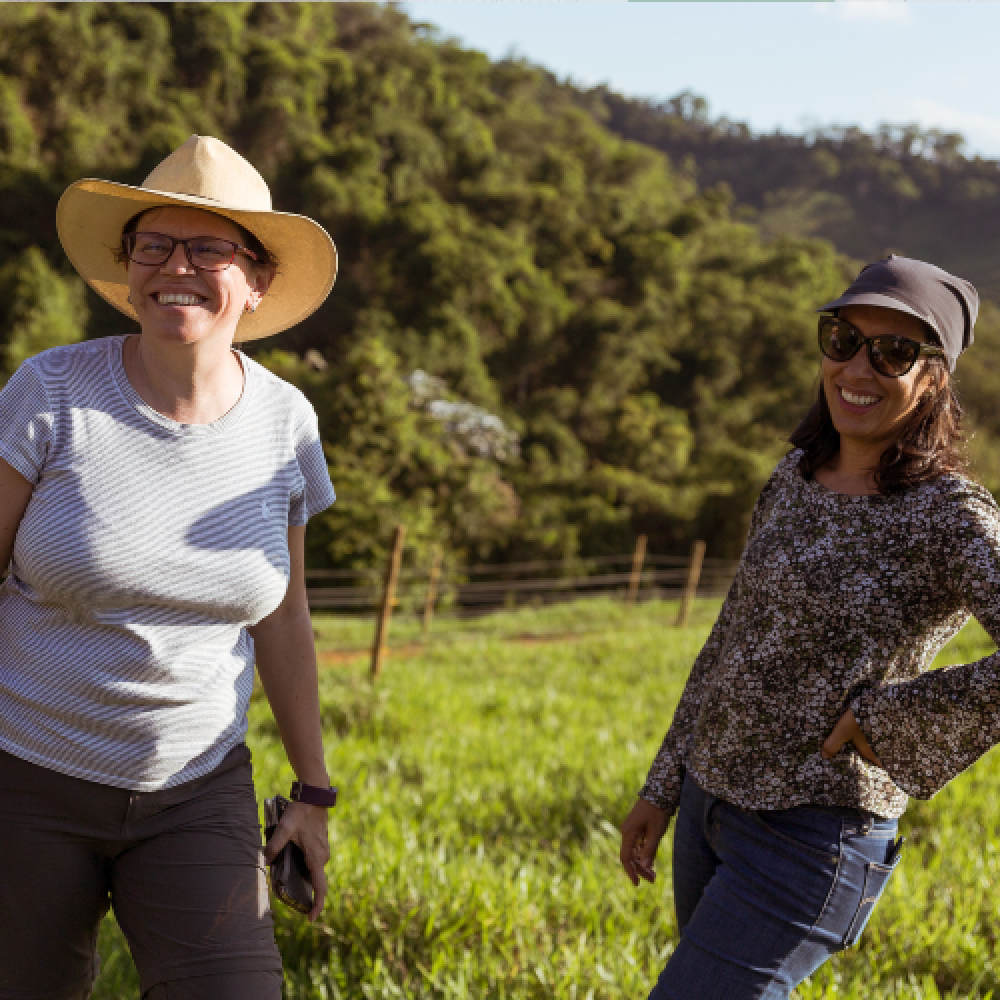 Mulheres no campo. Daniel Hunter/WRI Brasil