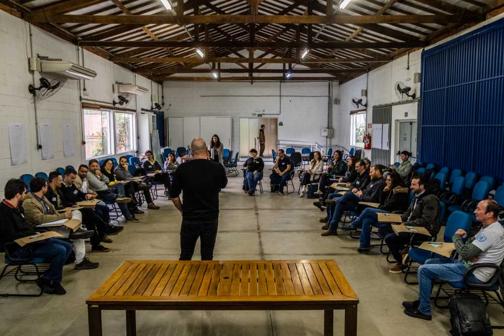 Conselho de Coordenação do Pacto em reunião de planejamento em Itu (SP), mai/23. Foto: João Werneck